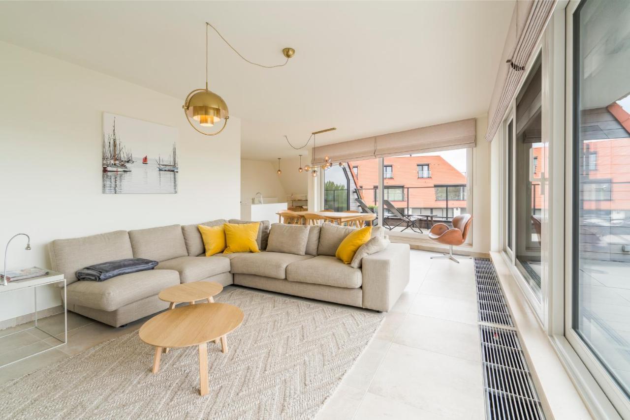 Ferienwohnung Renewed Comfort Duplex W 2 Terraces Nearby Marina Nieuwpoort Exterior foto